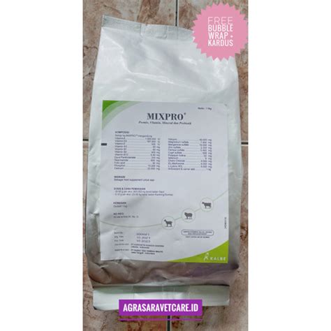 Jual Premix MIXPRO 1 DUS ISI 12 Kg Premix Penggemuk Sapi Kambing