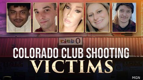 Colorado Springs Club Shooting Victims Including Derrick Rump