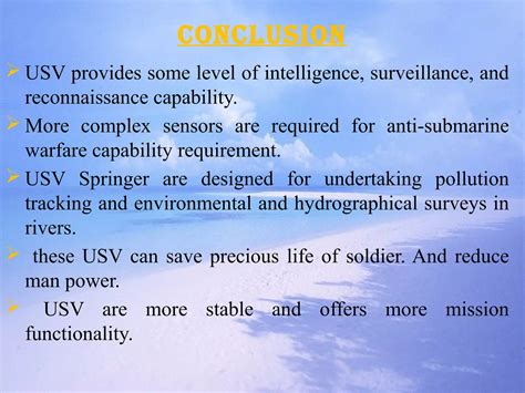 unmanned surface vechicle | PPT 