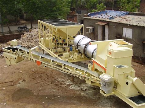 Mobile Hot Mix Plant For ROAD CONSTRUCTION Certification ISO 9001 2008 At Rs 20 50 Lakh