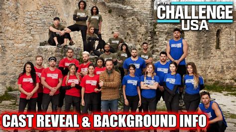 The Challenge USA S2 CAST REVEAL BACKGROUND INFO YouTube