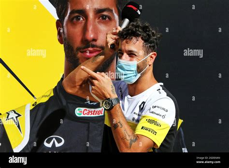 Daniel Ricciardo Aus Renault F Team British Grand Prix Thursday