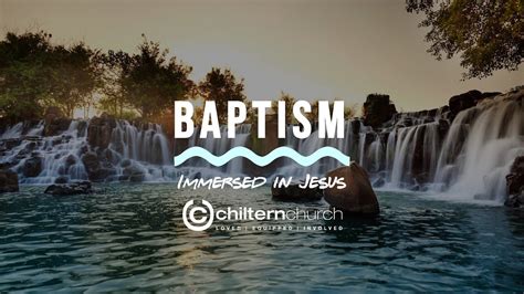 Baptism Jason Humphreys Youtube