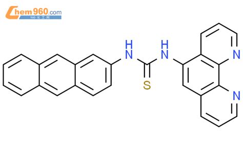 194143 71 0 Thiourea N 2 anthracenyl N 1 10 phenanthrolin 5 yl 化学式结构