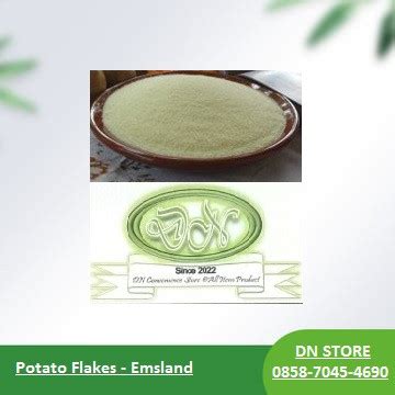 Jual Potato Flakes Tepung Kentang Emsland Germany Import