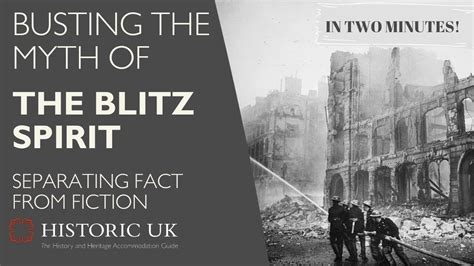 Busting The Myth Of The Blitz Spirit Fact From Fiction Britain In