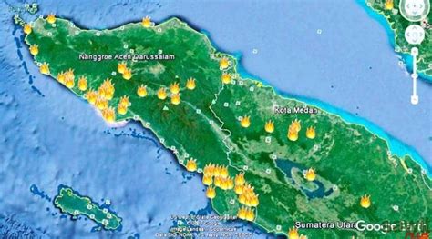 Riau Potensi Hujan Ringan Hotspot Di Sumatera Nihil SawitPlus