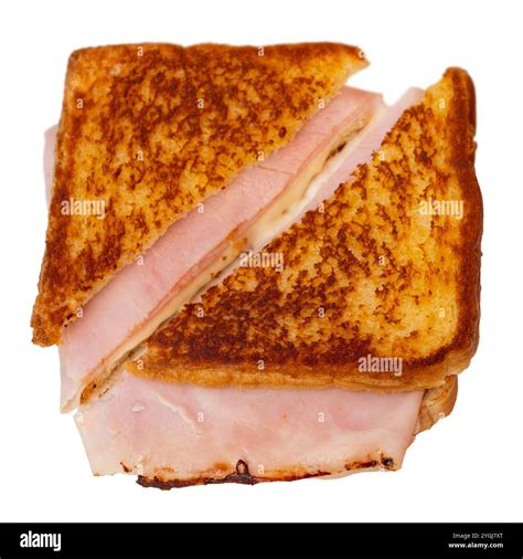 Popular Catalan Grilled Bikini Sandwich With Ham And Cheese Stock Photo Alamy