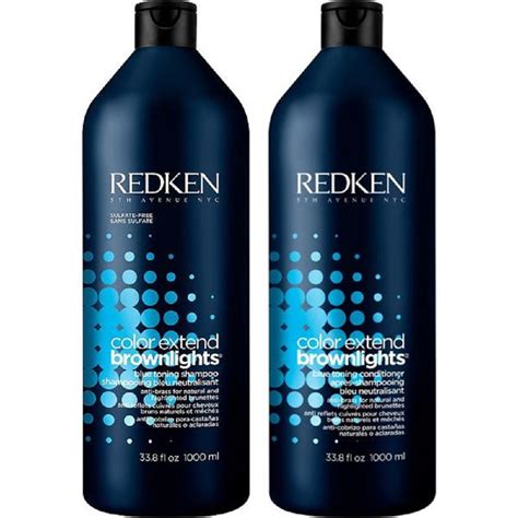 Redken Color Extend Brownlights Shampoo And Conditioner Liter Duo 33