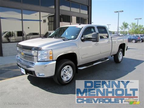 Silver Birch Metallic Chevrolet Silverado Hd Ltz Crew Cab X