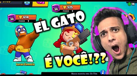 JOGUEI O EL GATO A PARTIDA MAIS ÉPICA DO BRAWL STARS Brawl Stars