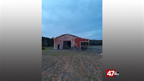 Two Story Barn Burns Down In Eden Abc