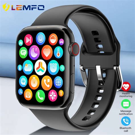 LEMFO Smart Watch For Men Women Full Touch Screen Bluetooth Call