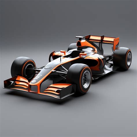 Premium Photo | A racing car