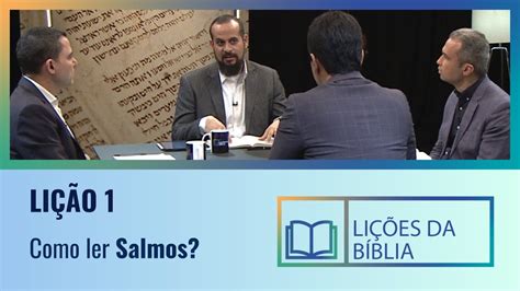 Lição 1 Como ler Salmos O livro dos salmos Estudo Biblico para