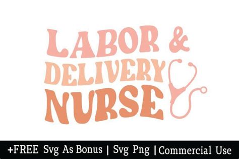 Labor And Delivery Nurse Svg Graphic By Bee Design · Creative Fabrica