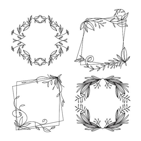 Premium Vector Hand Drawn Ornamental Frame