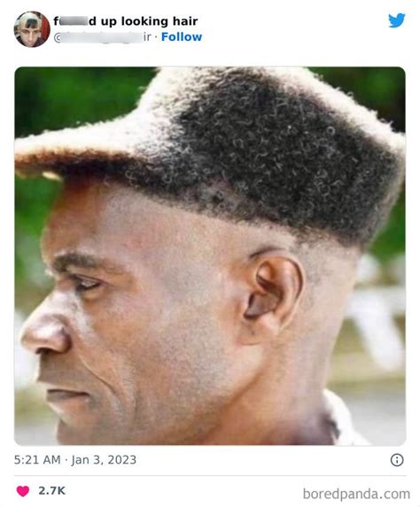 Funny Weird Haircuts In 2023 Haircut Funny Hair Humor Weird Haircuts