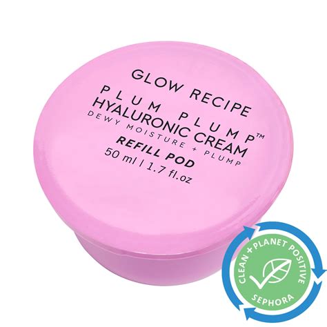 Glow Recipe Plum Plump Refillable Hyaluronic Acid Moisturizer Pacific