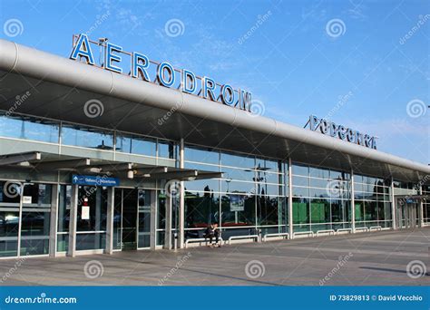 Podgorica Airport Stock Image Image Of Departures City 73829813