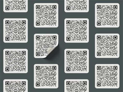 Personalised Qr Code Labels Custom Qr Stickers Smart Qr Sticker Qr Inventory Waterproof Qr