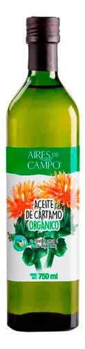 Aceite Aires De Campo Cártamo Orgánico 750ml MercadoLibre