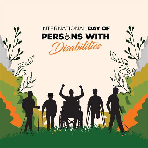 International Day Of Persons With Disabilities Men In Wheel Chair And