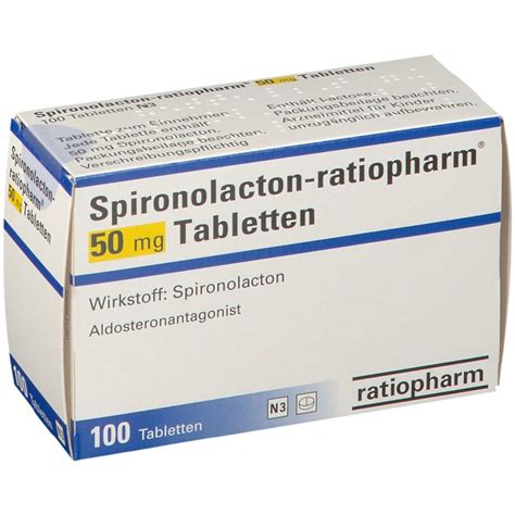 Spironolacton Ratiopharm Mg St Mit Dem E Rezept Kaufen Shop