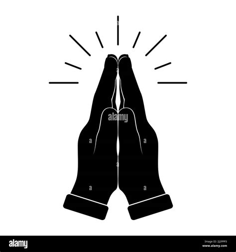 Praying Hands Vector