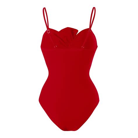 Women S Solid Swimsuit With Retro French Style And Sequin Bikini Sexy Latex Bikini Scalloped