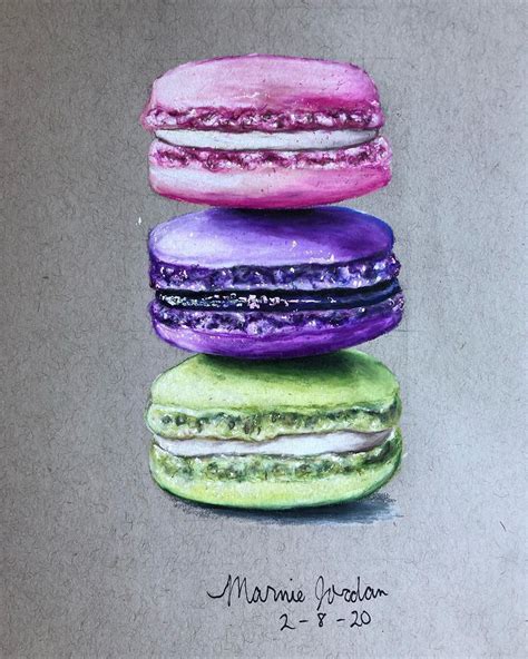 Macaroon Drawings