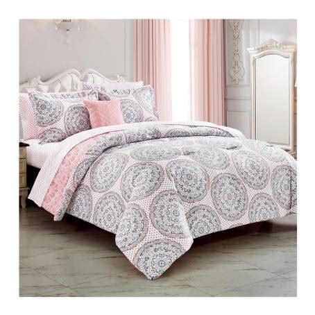 Set De Cama Member S Mark Matrimonial Queen Rosa Con Pzas Sam S Club