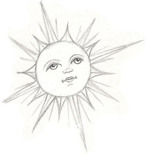 Pencil Drawings Of The Sun