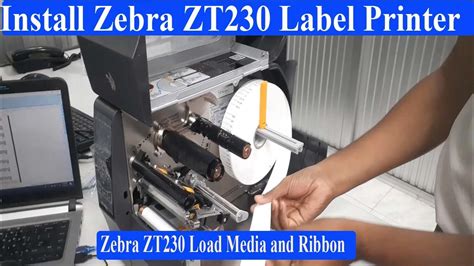 How To Download Driver And Install Zebra Zt230 Label Printer Zebra