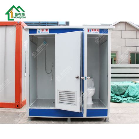 Prefab Modular Double Room Mobile Out Door Public Movable Toilets