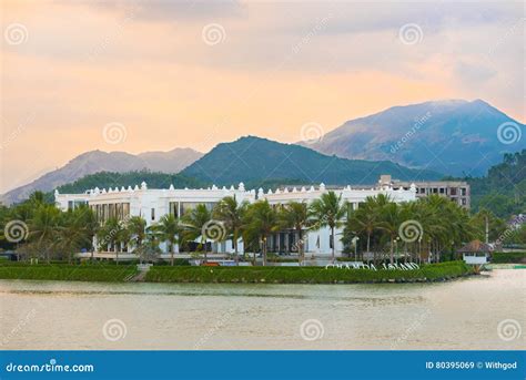 Champa Garden Restaurant on Champa Island, Nha Trang, Vietnam Editorial ...