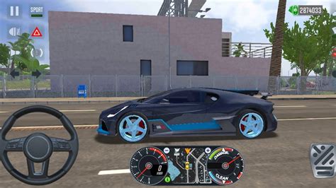 Bugatti Divo Driving Los Angeles City Wheel Drive Taxi Sim