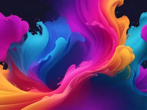 Colorful Wallpaper 4k Laptop wallpaper image AI Generated | Premium AI ...