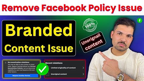 How To Remove Partner Monetization Policy On Facebook Page Facebook