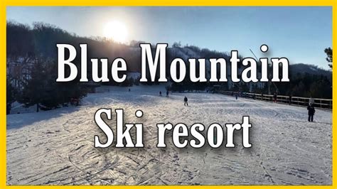 Snowboarding At Blue Mountain Ontario Canada Youtube