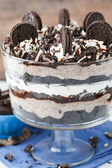 Oreo Cheesecake Brownie Trifle Chocolate Trifle Recipes Recipe