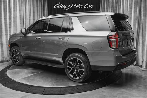 Used Chevrolet Tahoe Rst Suv Satin Steel Metallic Only Miles