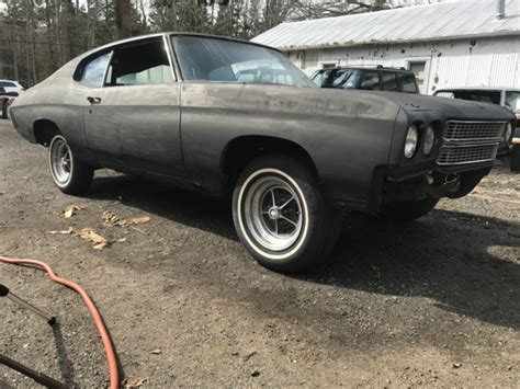 1970 Chevy Chevelle Roller Project Needs Resto For Sale Photos