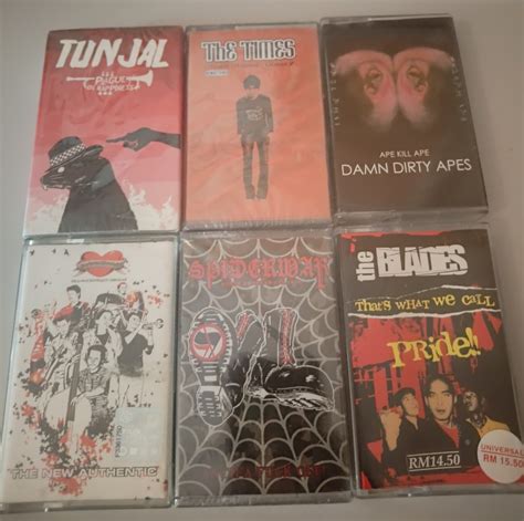 Kaset Tape Cassette Player Vinyl CD Punk Oi Rock Numetal Grunge Hardcore Skinhead Hip Hop Grunge