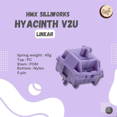 Hmx Sillyworks Hyacinth V2u Switch 10 Pcs Per Order Shopee Philippines