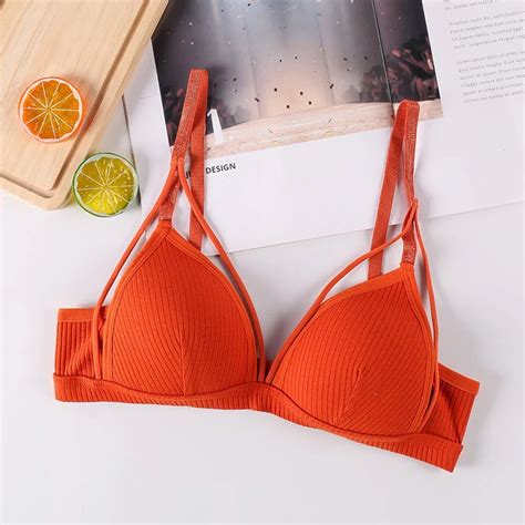 Sujetadores Suaves Sin Costuras Para Mujer Bralette Push Up Sin Aros