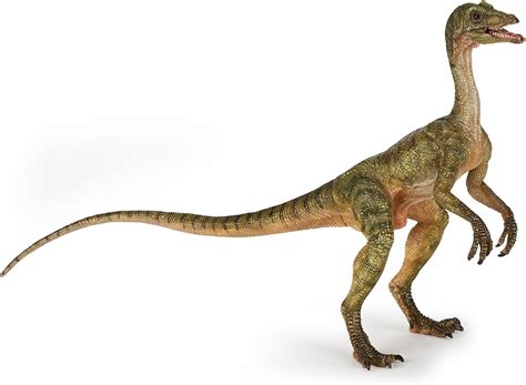 Papo Grande Statuetta Di Dinosauro Compsognathus Agile Predatore Del Periodo Giurassico