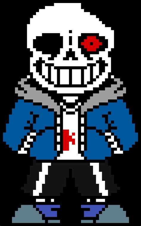 Pixilart Horror Sans By Insane Artist