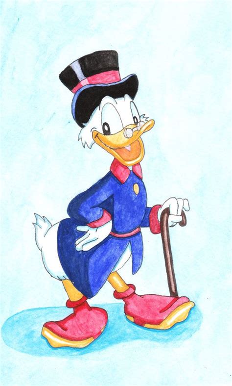 Scrooge Fanart By Oddballartist Scrooge Mcduck Disney Duck Ducktales Characters