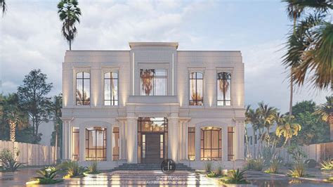 Neo Classic Villa Abu Dhabi United Arab Emirates On Behance Neo